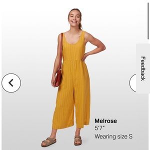 Patagonia garden isle jumpsuit